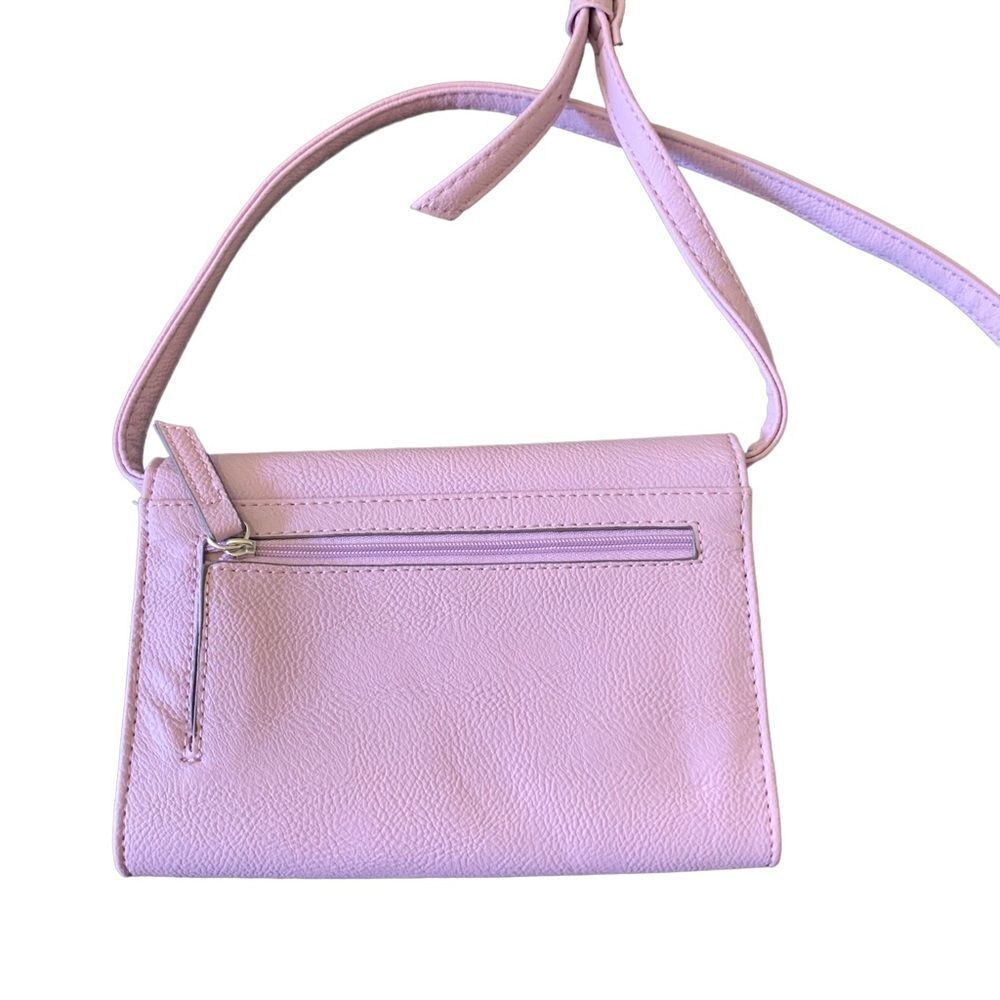 Nine West Lavender Crossbody Purse Adjustable Shoulder Bag - Picture 3 of 9